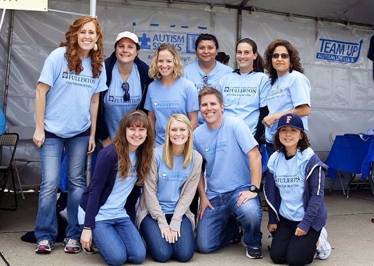 Center staff at the 2013 Walk Now for Autism Speaks